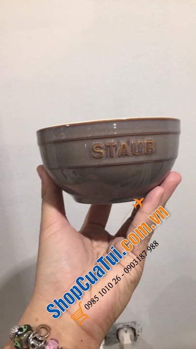 BÁT ĂN CƠM STAUB MÀU ĐỎ HOẶC MÀU MEN RẠN