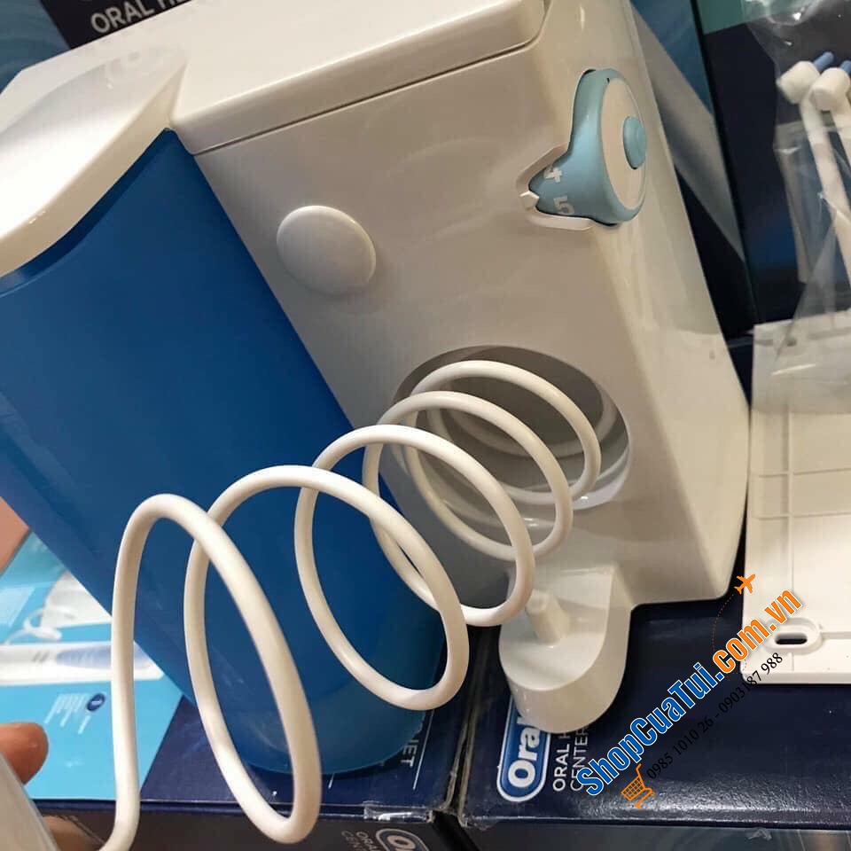 TĂM NƯỚC ORAL B WATERJET GỒM 4 ĐẦU CẮM