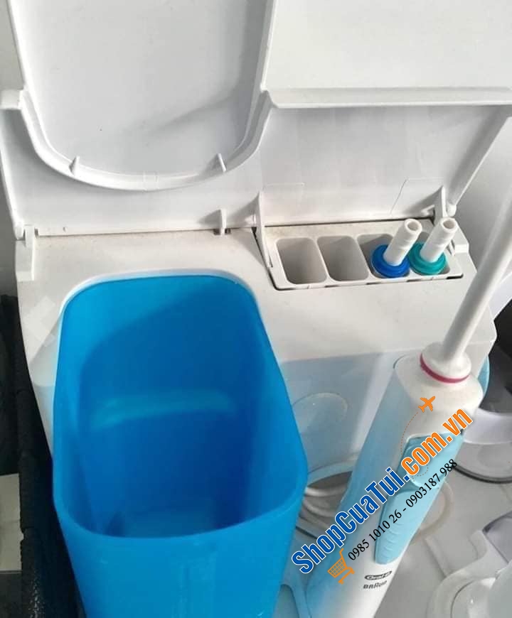 TĂM NƯỚC ORAL B WATERJET GỒM 4 ĐẦU CẮM
