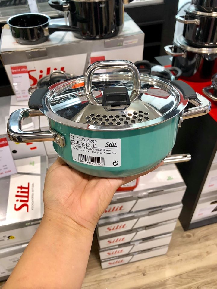 NỒI SILIT OCEAN GREEN CHỐNG DÍNH 16 CM 