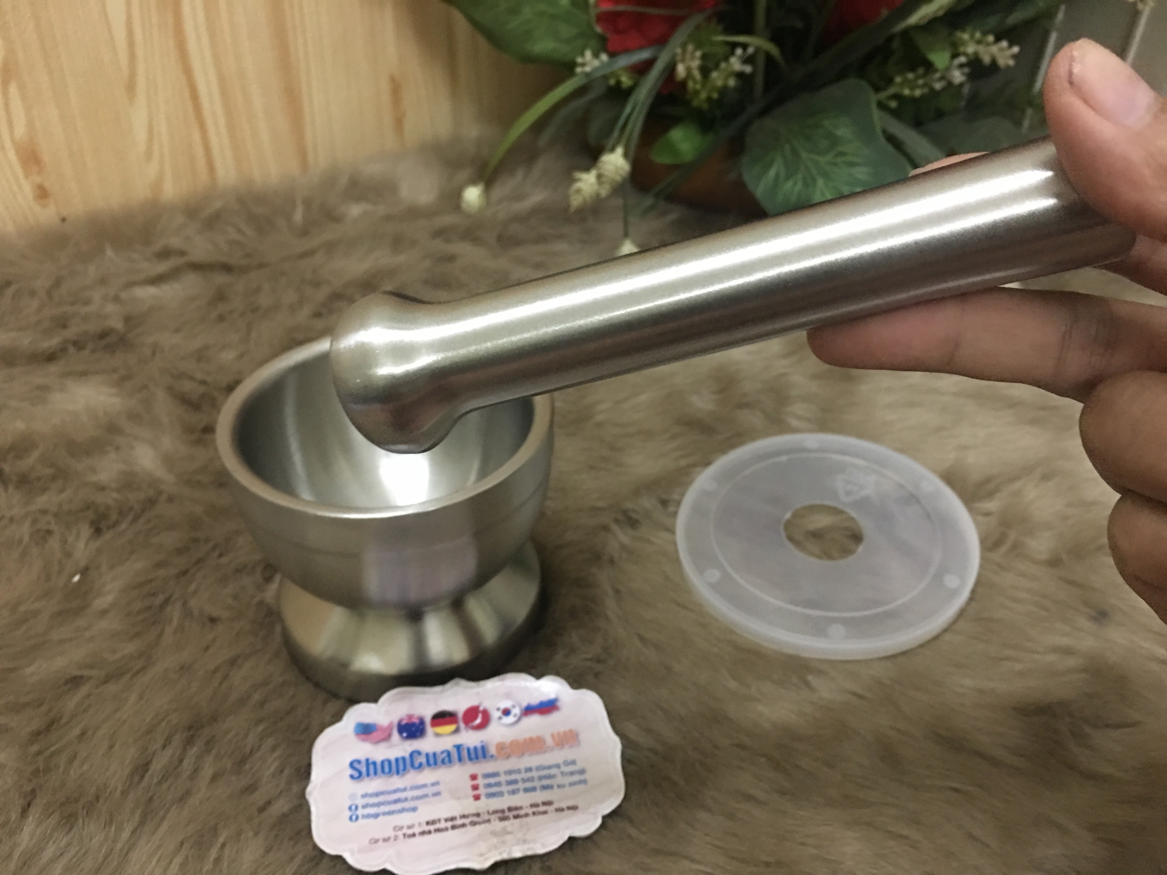 Set chày cối Tera nội địa Đức siêu xinh