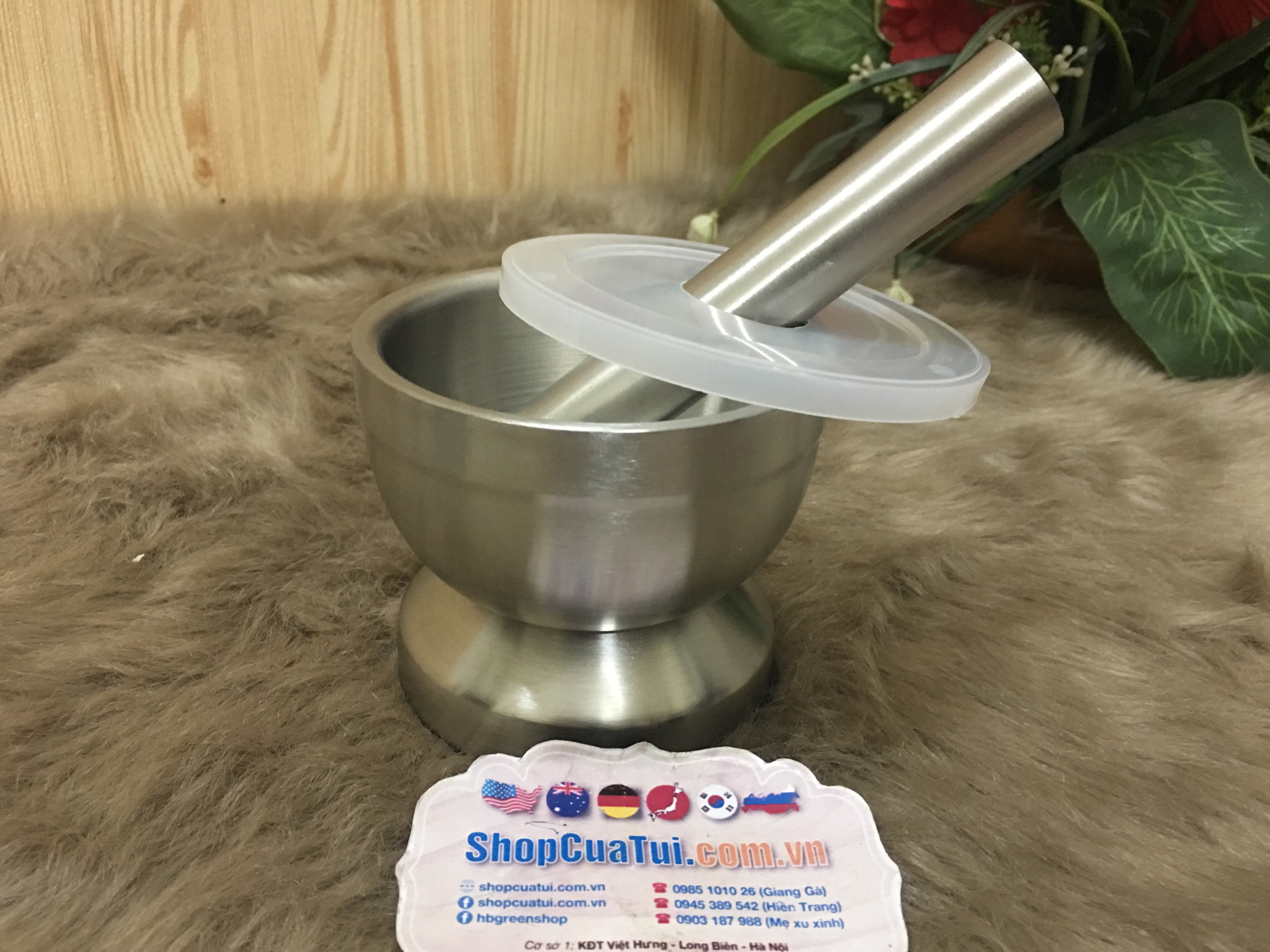 Set chày cối Tera nội địa Đức siêu xinh