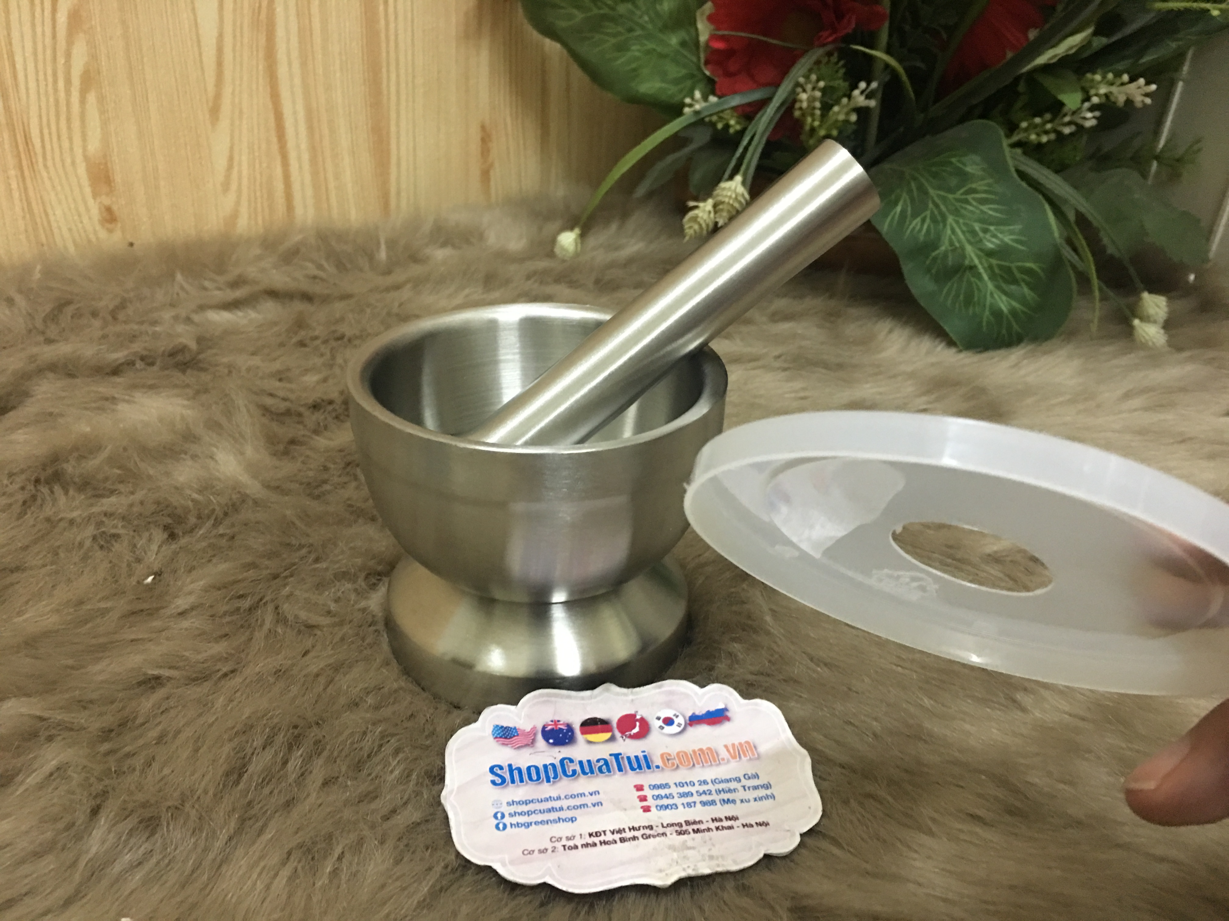 Set chày cối Tera nội địa Đức siêu xinh