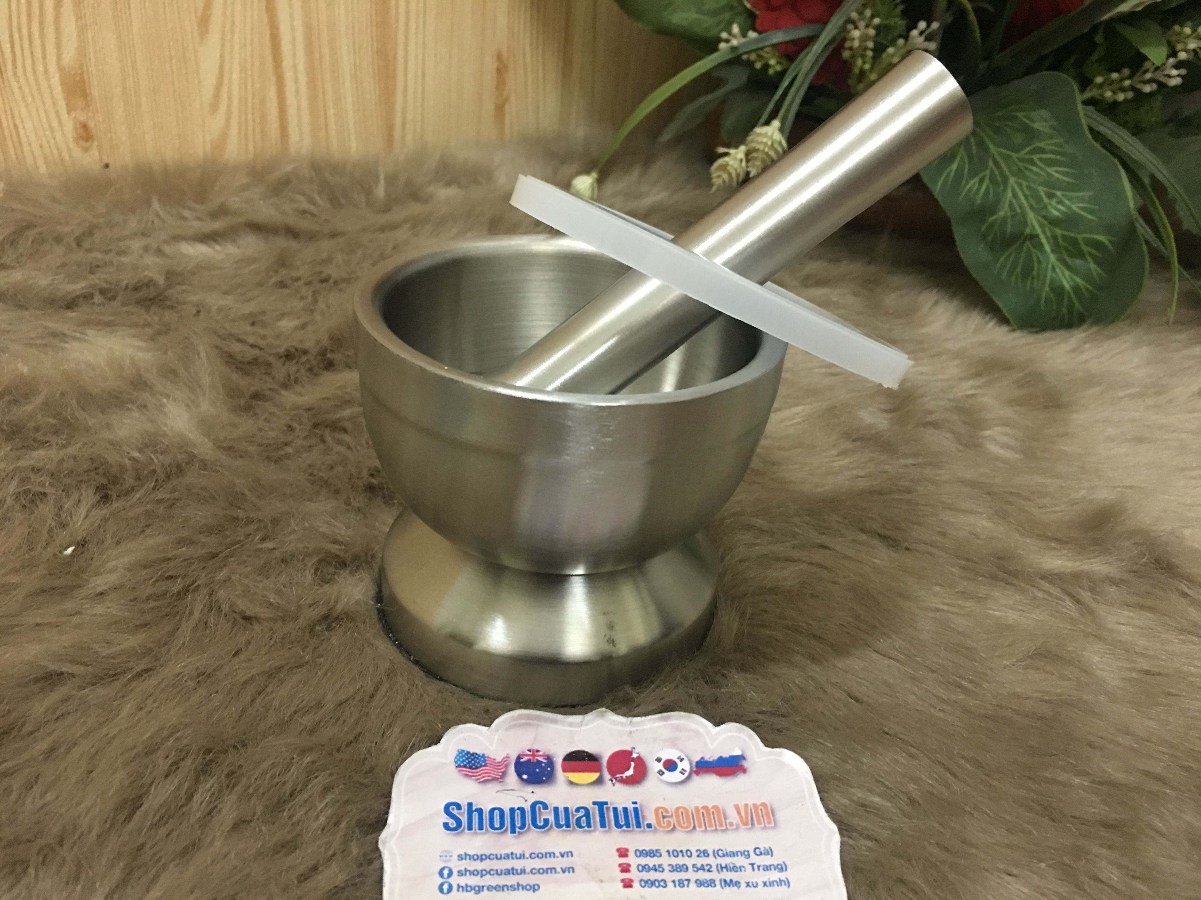 Set chày cối Tera nội địa Đức siêu xinh