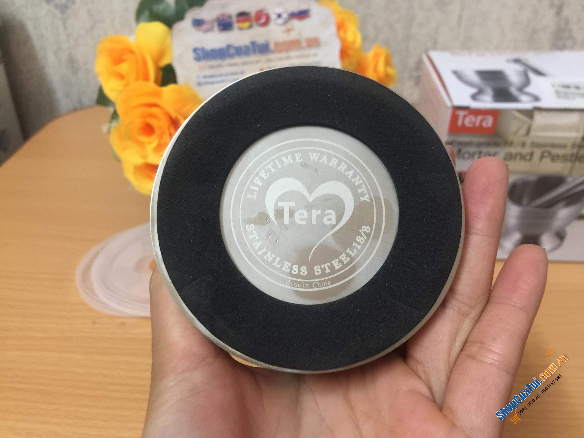 Set chày cối Tera nội địa Đức siêu xinh