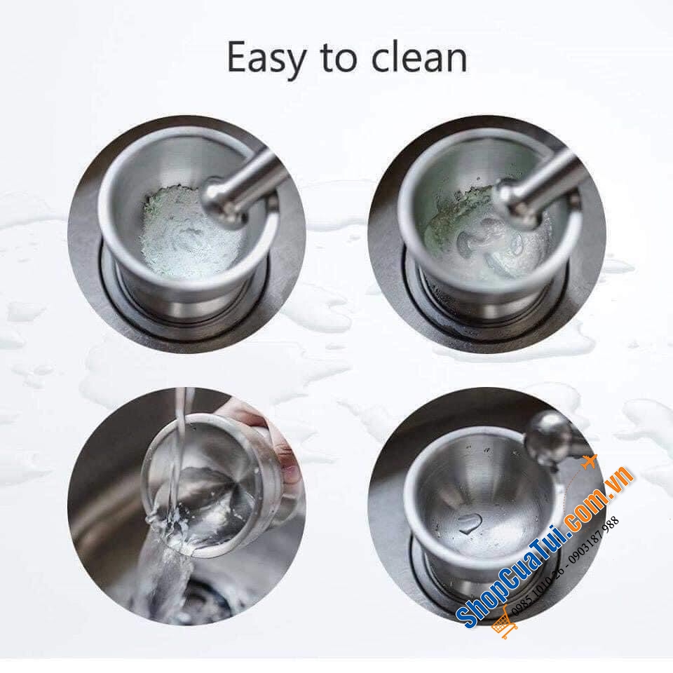 Set chày cối Tera nội địa Đức siêu xinh