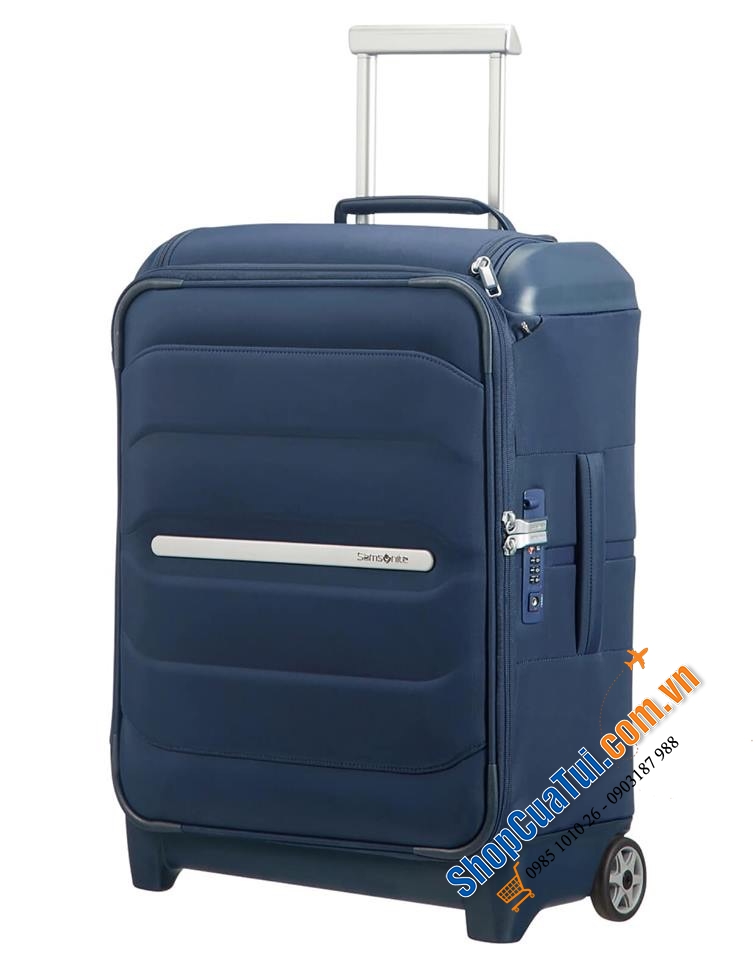 Valy size Cabin Samsonite Đức, chất liệu vải dù.