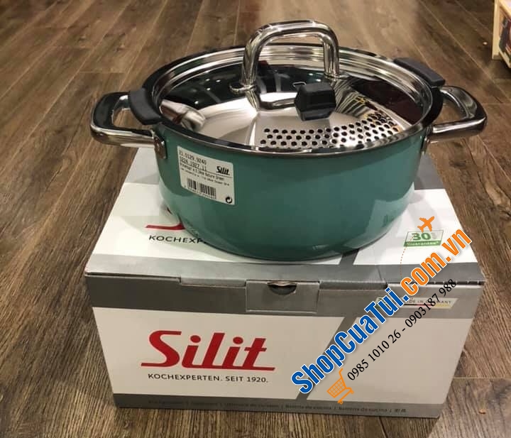 NỒI LẺ SILIT SILARGAN NATURE GREEN 24CM - MADE IN GERMANY