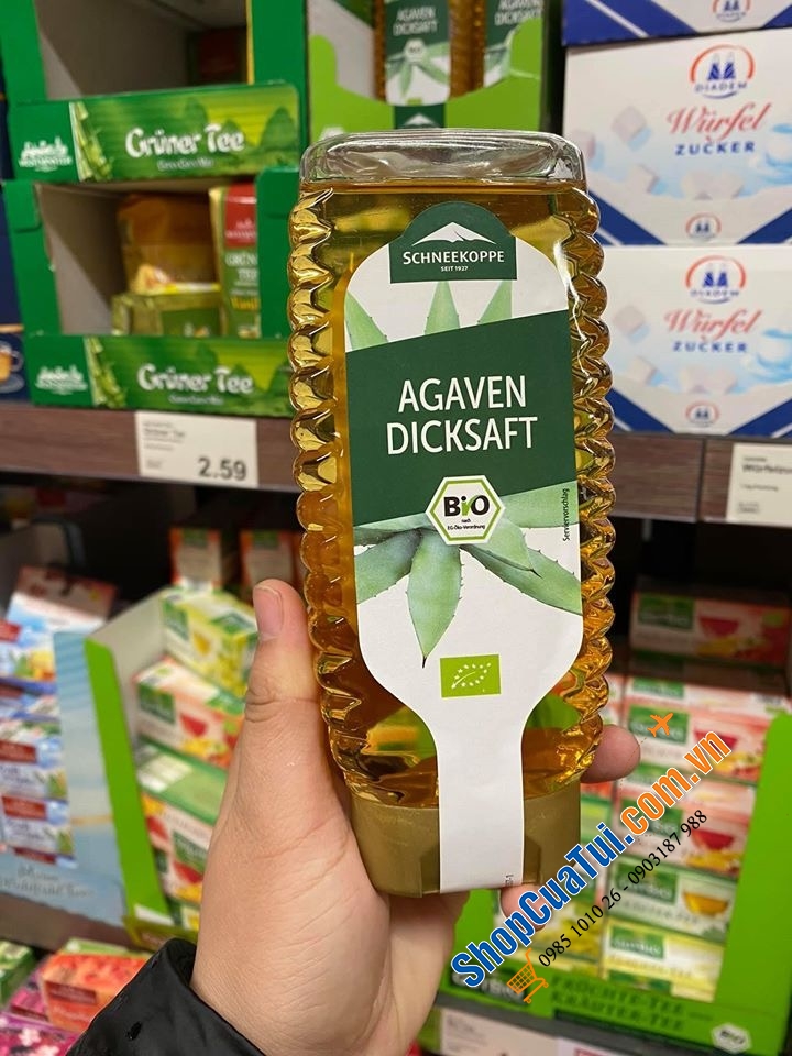 Mật hoa cây thùa- Bio Organic Agaven Dicksaft