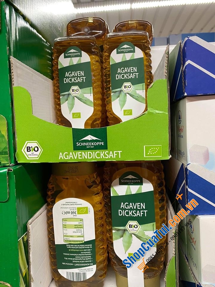 Mật hoa cây thùa- Bio Organic Agaven Dicksaft