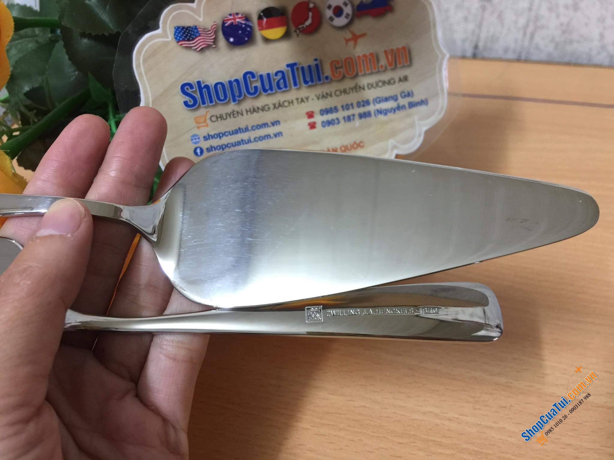 XẺNG XÚC BÁNH NGỌT, PIZZA, THỨC ĂN ZWILLING