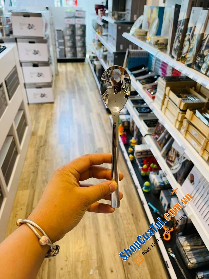 SÉT 6 THÌA CÀ PHÊ/ ĂN SÚP hoặc DĨA ĂN HOA QUẢ, BÁNH NGỌT WMF NOUVA