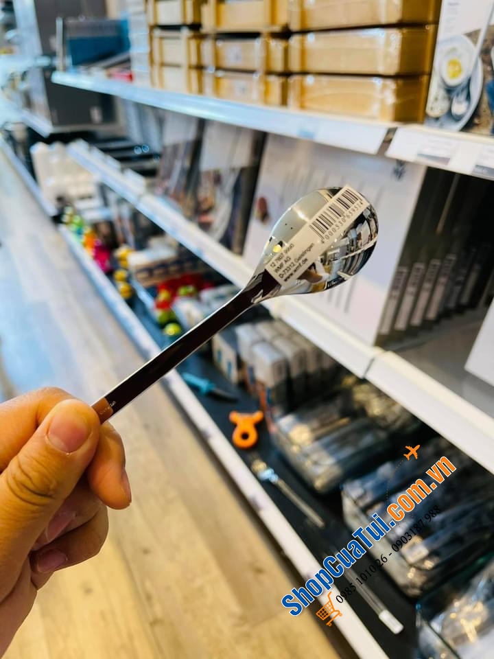 SÉT 6 THÌA CÀ PHÊ/ ĂN SÚP hoặc DĨA ĂN HOA QUẢ, BÁNH NGỌT WMF NOUVA