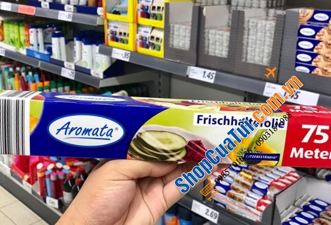 Màng bọc thực phẩm Aromata, Đức 75 met, ngang 29 cm