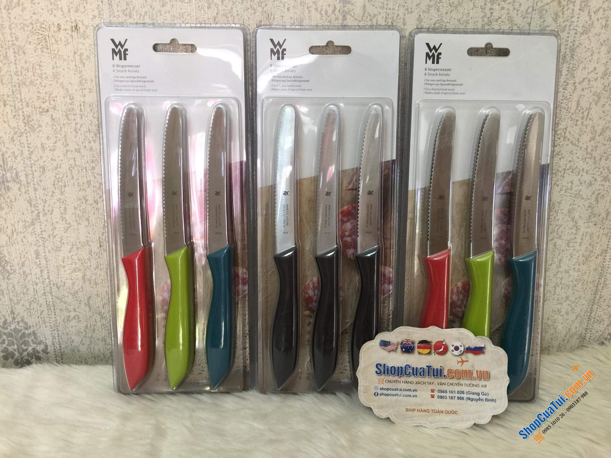 SET 6 DAO RĂNG CƯA WMF