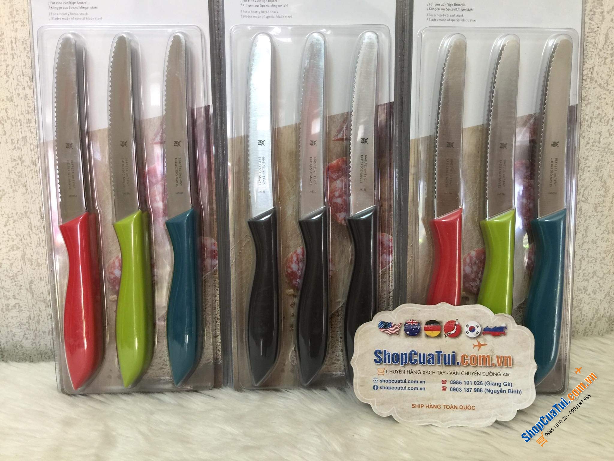 SET 6 DAO RĂNG CƯA WMF
