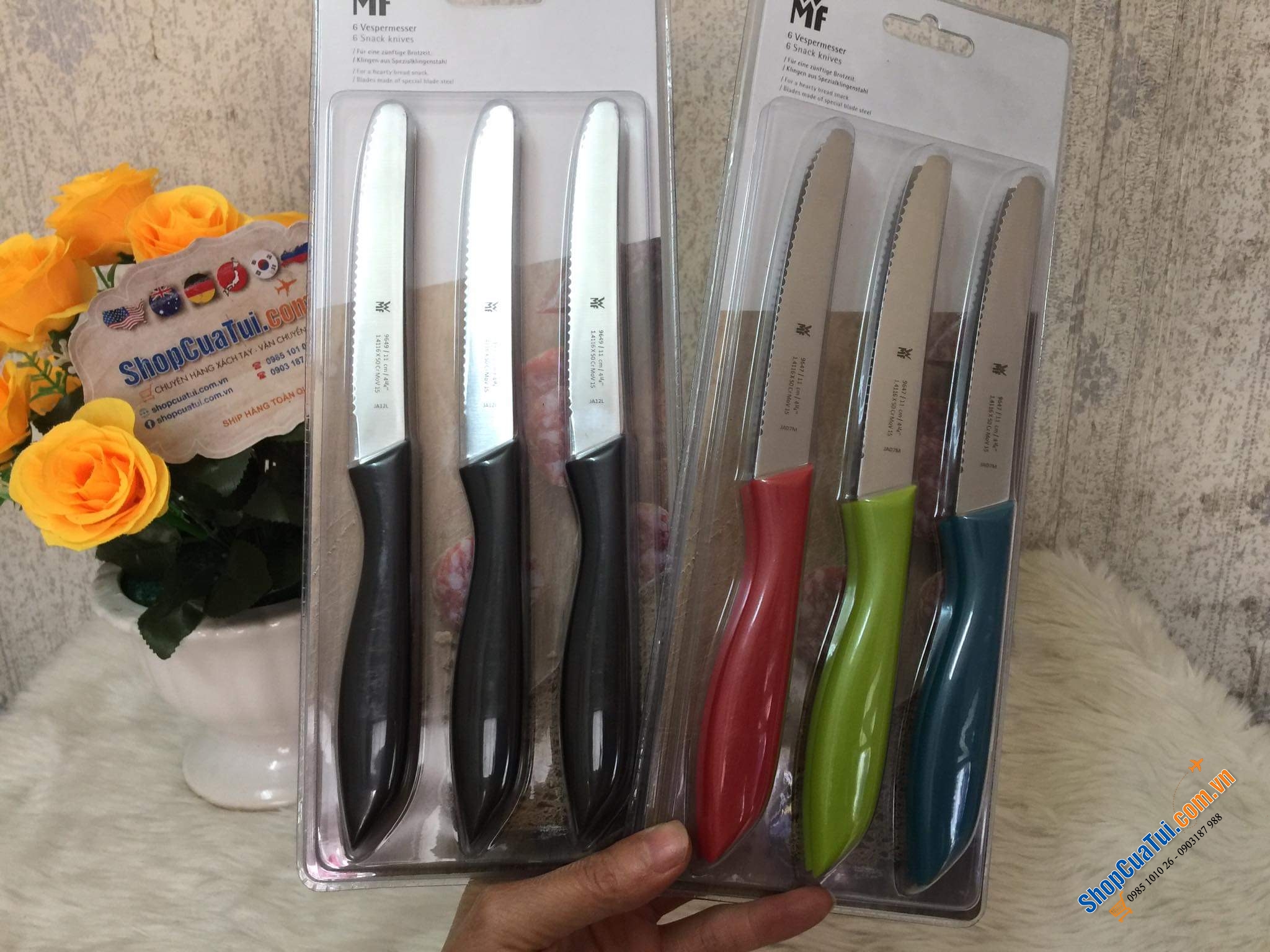 SET 6 DAO RĂNG CƯA WMF