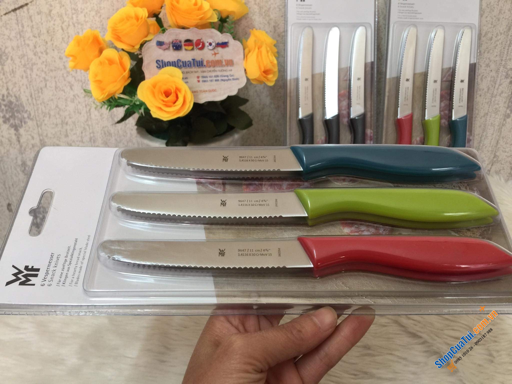SET 6 DAO RĂNG CƯA WMF