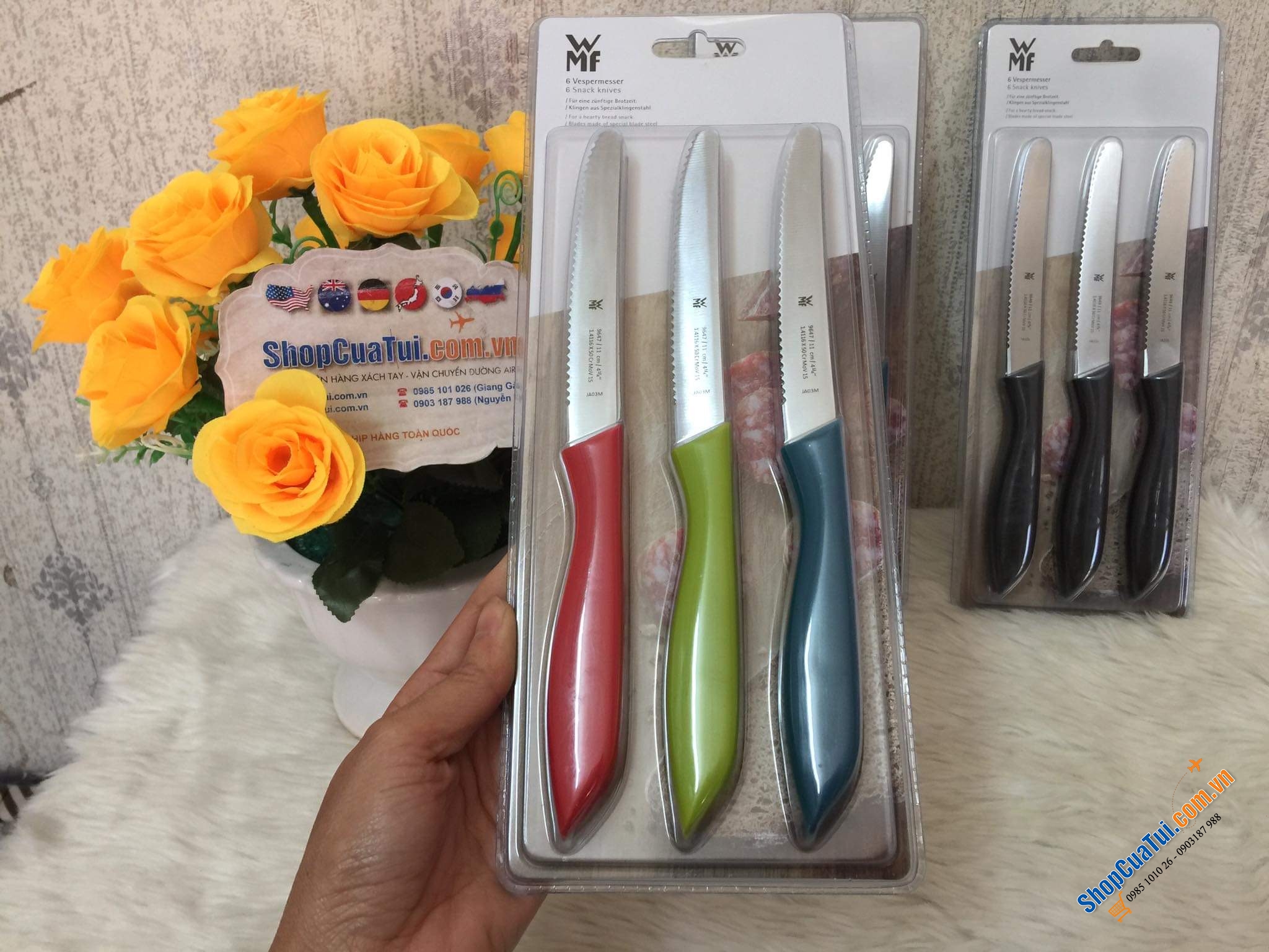 SET 6 DAO RĂNG CƯA WMF