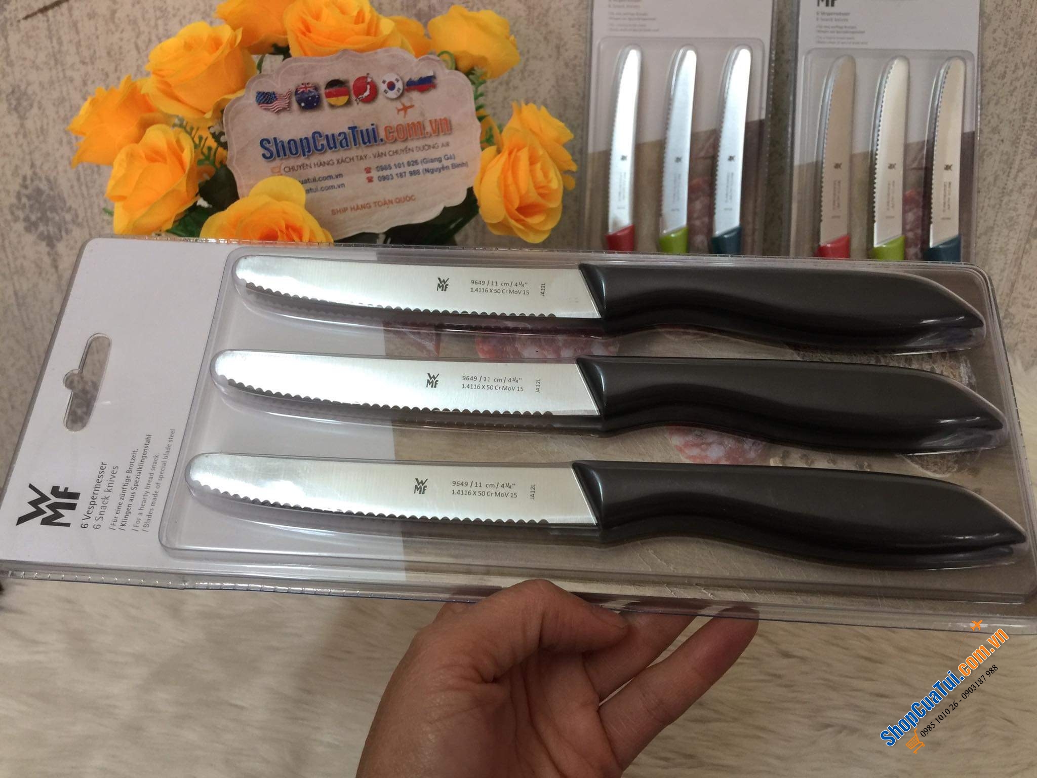 SET 6 DAO RĂNG CƯA WMF