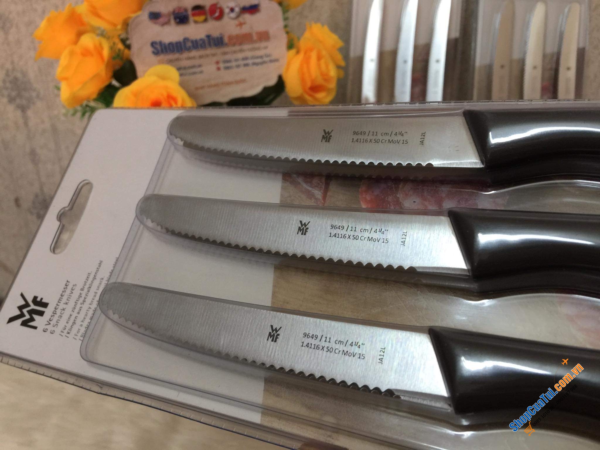 SET 6 DAO RĂNG CƯA WMF