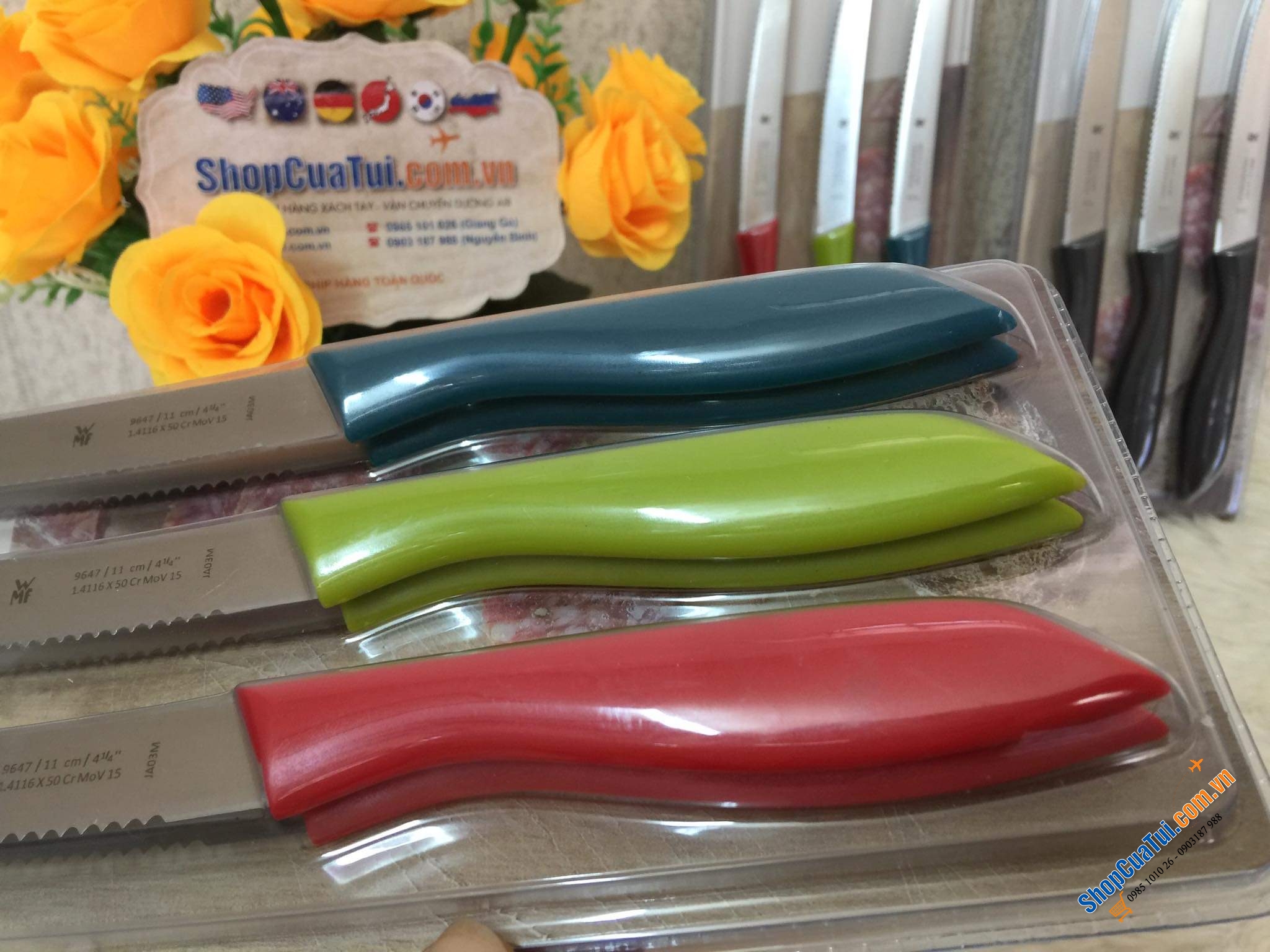 SET 6 DAO RĂNG CƯA WMF