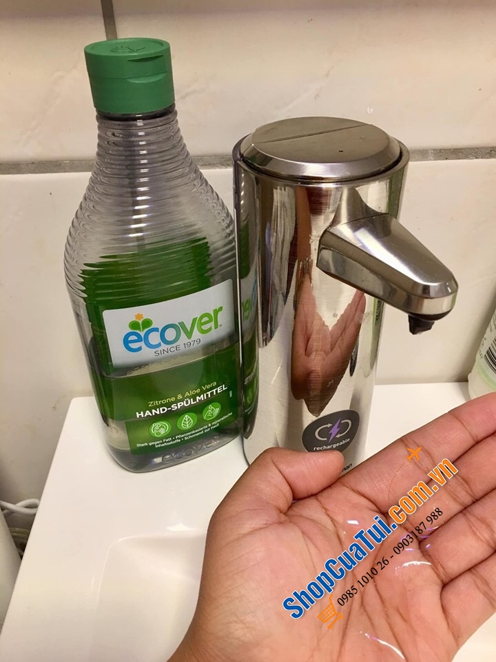NƯỚC RỬA BÁT - RỬA TAY ECOVER BIO - KHÔNG HOÁ CHẤT