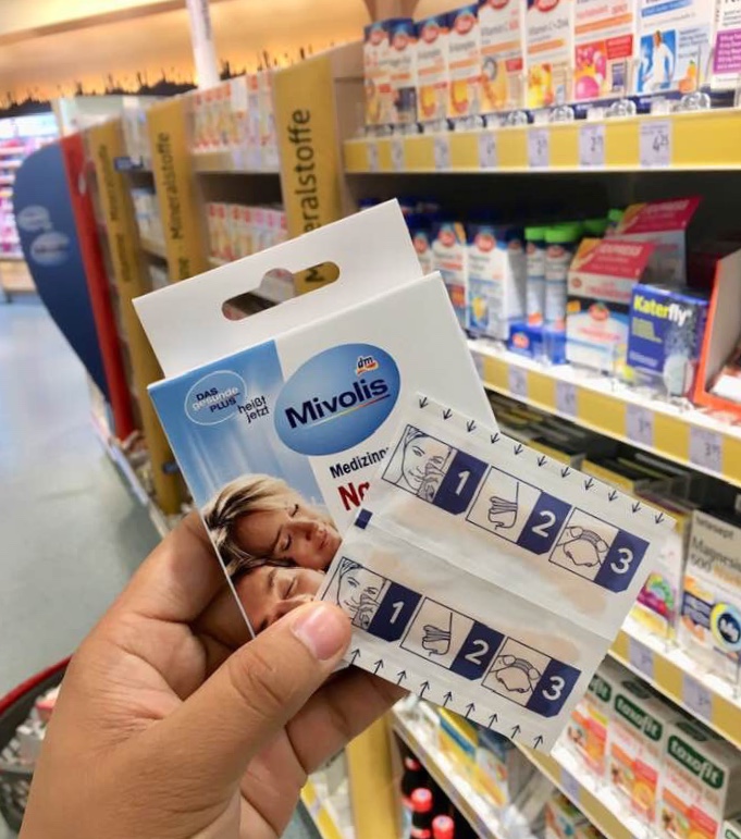 Miếng Dán Mũi Chống Ngáy - Chống Ngạt Thở Nasenstrips