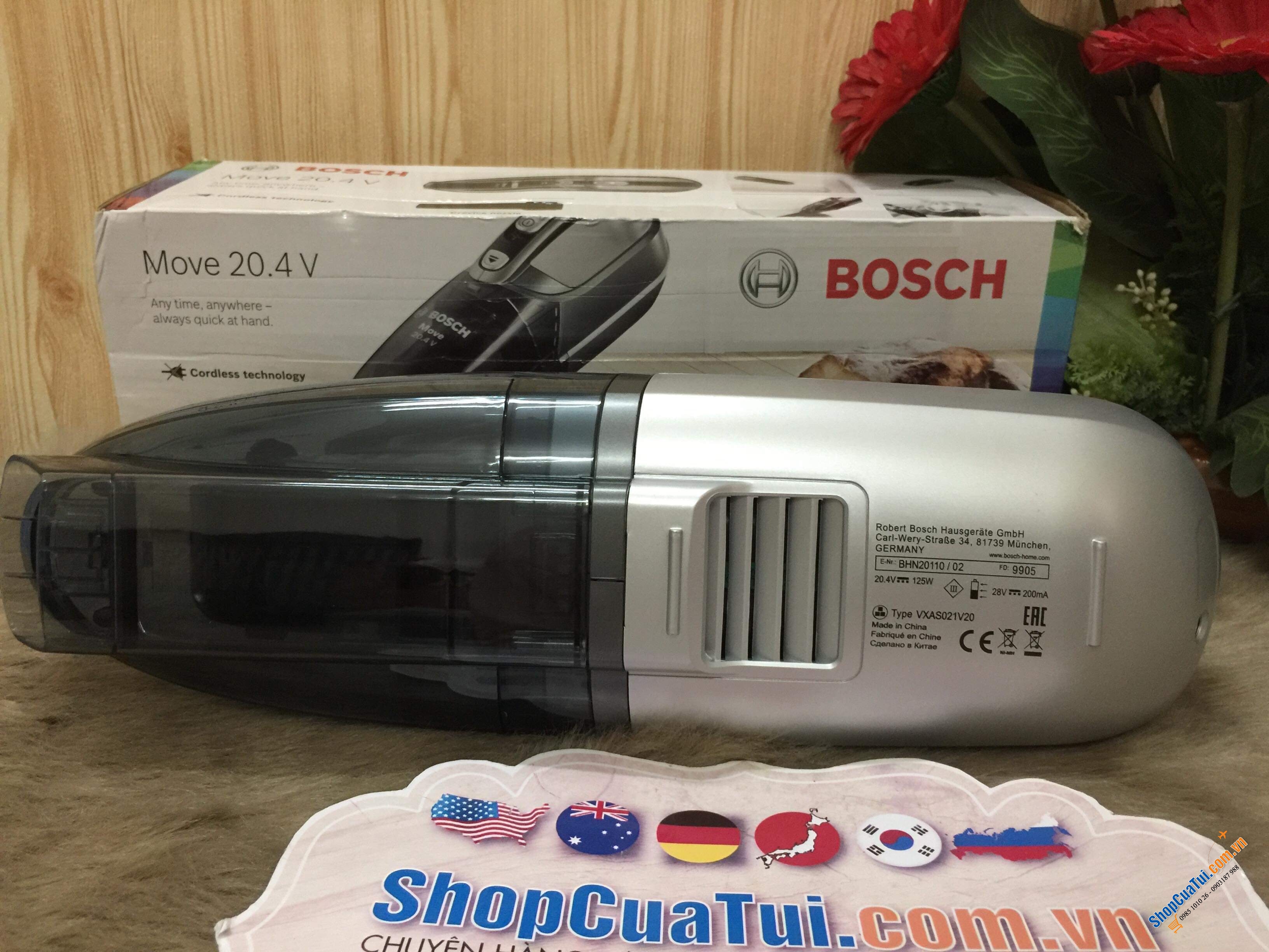 MÁY HÚT BỤI BOSCH BHN20110