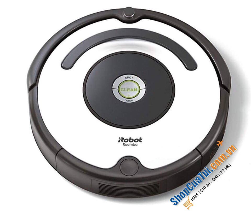 Irobot Roomba 675 - Dòng robot hút bụi tốt nhất thế giới - PHIÊN BẢN TRẮNG ĐEN