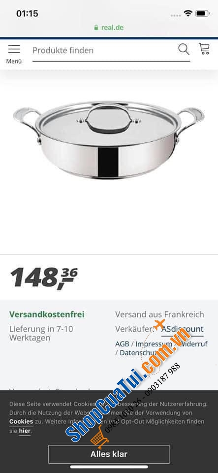 NỒI LẨU - NỒI HẦM TEFAL CHỐNG DÍNH 30 CM