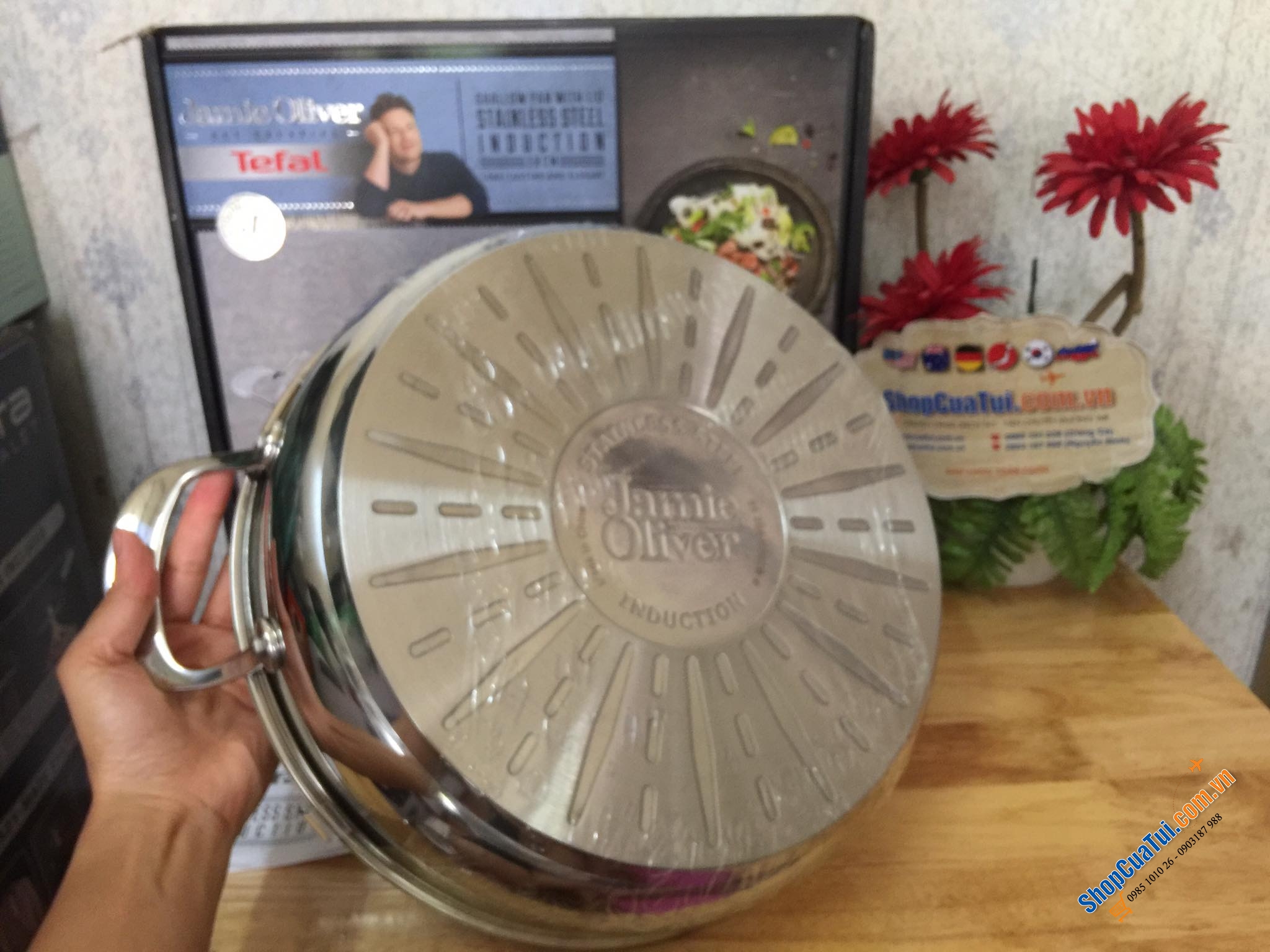 NỒI LẨU - NỒI HẦM TEFAL CHỐNG DÍNH 30 CM