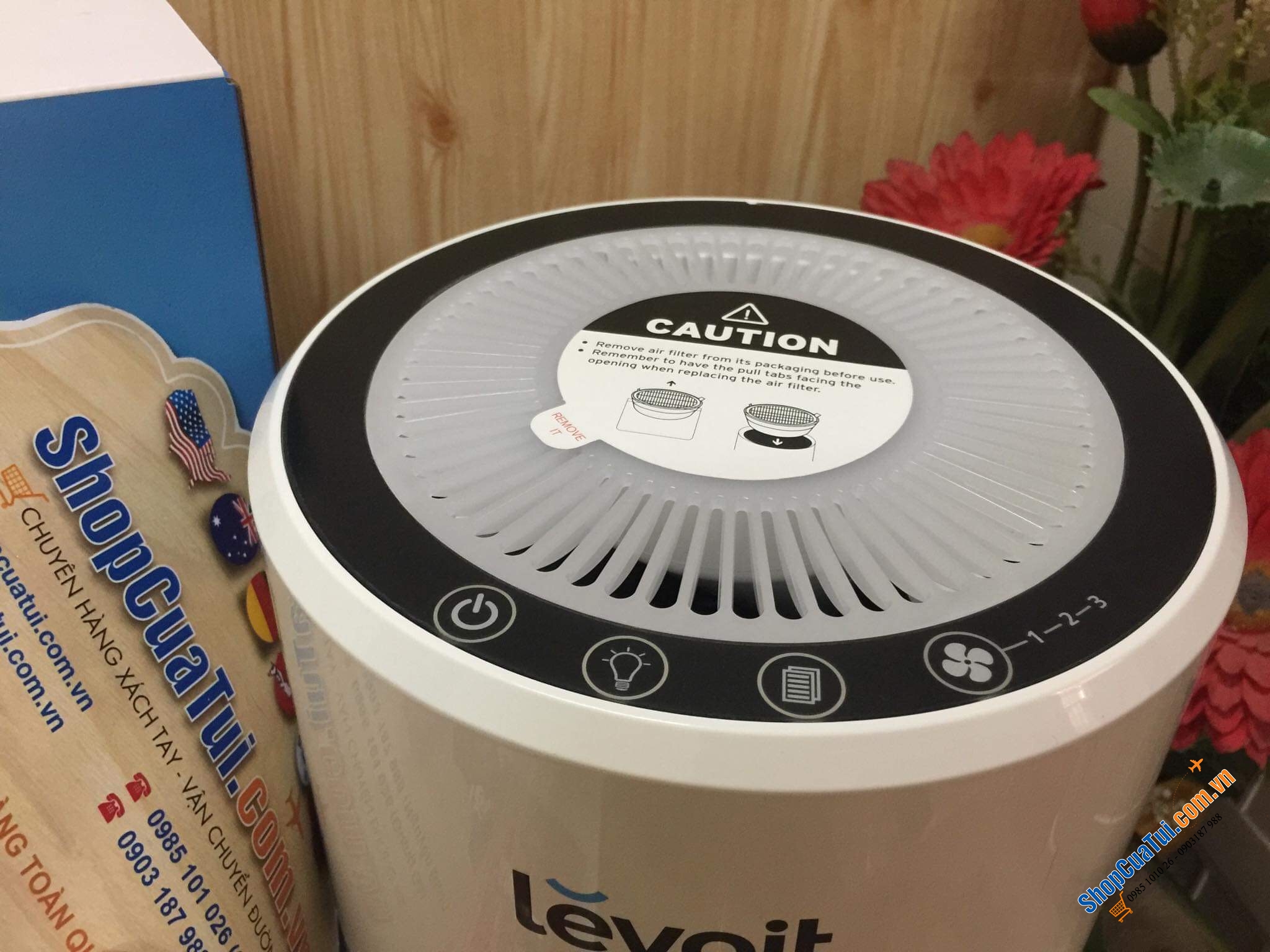 Máy lọc không khí Levoit LV-H132 68 m³/h Sản phẩm được đánh giá 5sao ở Đức
