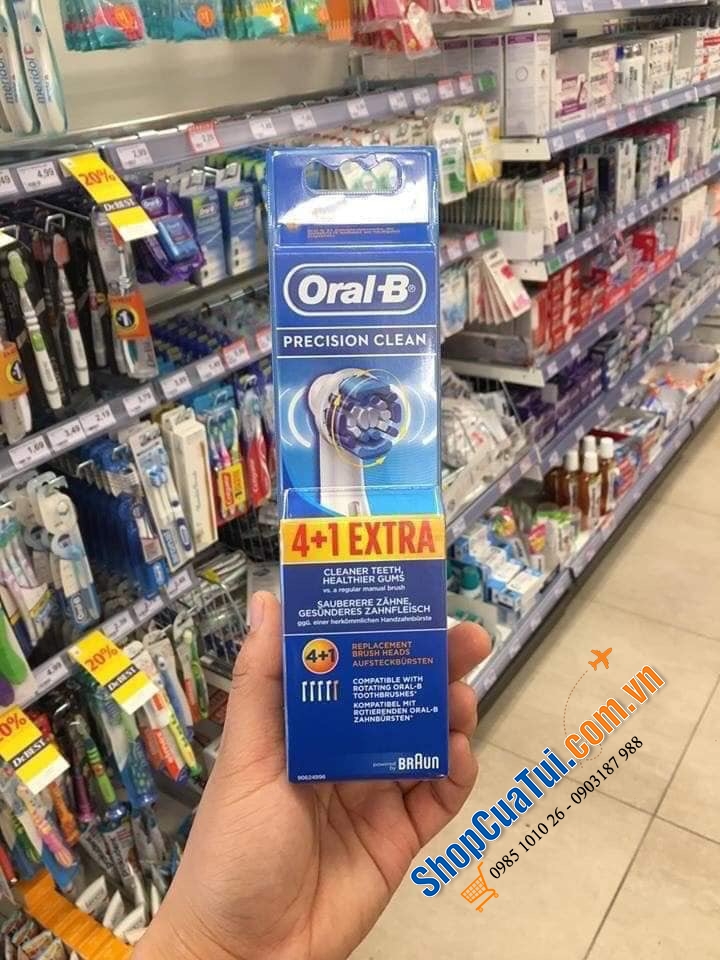 Bàn chải điện đánh răng Oral-B Vitality CrossAction - Hàng bestseller tại Đức MADE IN GERMANY
