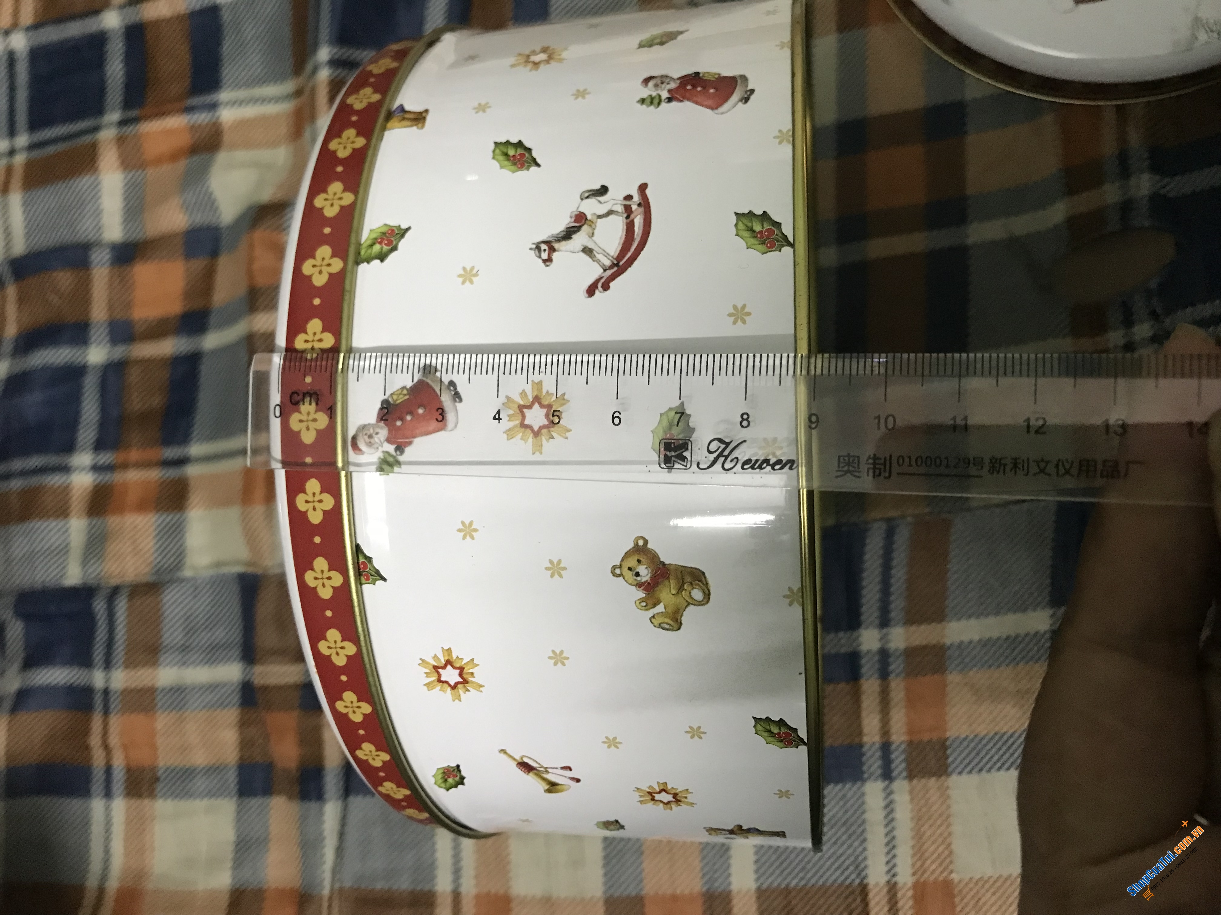 SET 3 HỘP THIẾC ĐỰNG BÁNH - TRÀ VILLEROY BOCH ĐỨC - Noel