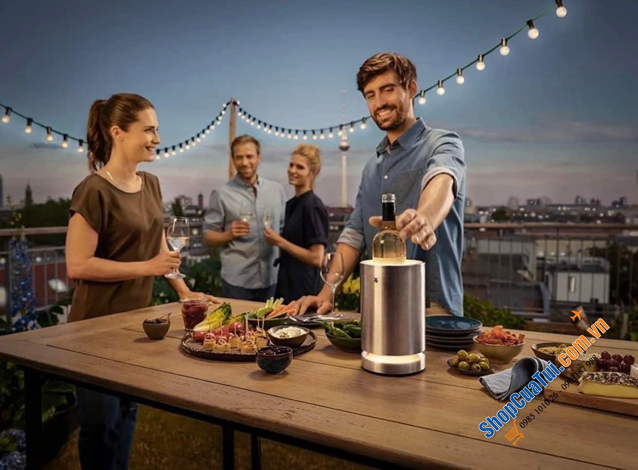 Bình làm lạnh rượu Ambient WMF - Là điểm nhấn trong bữa tiệc của bạn