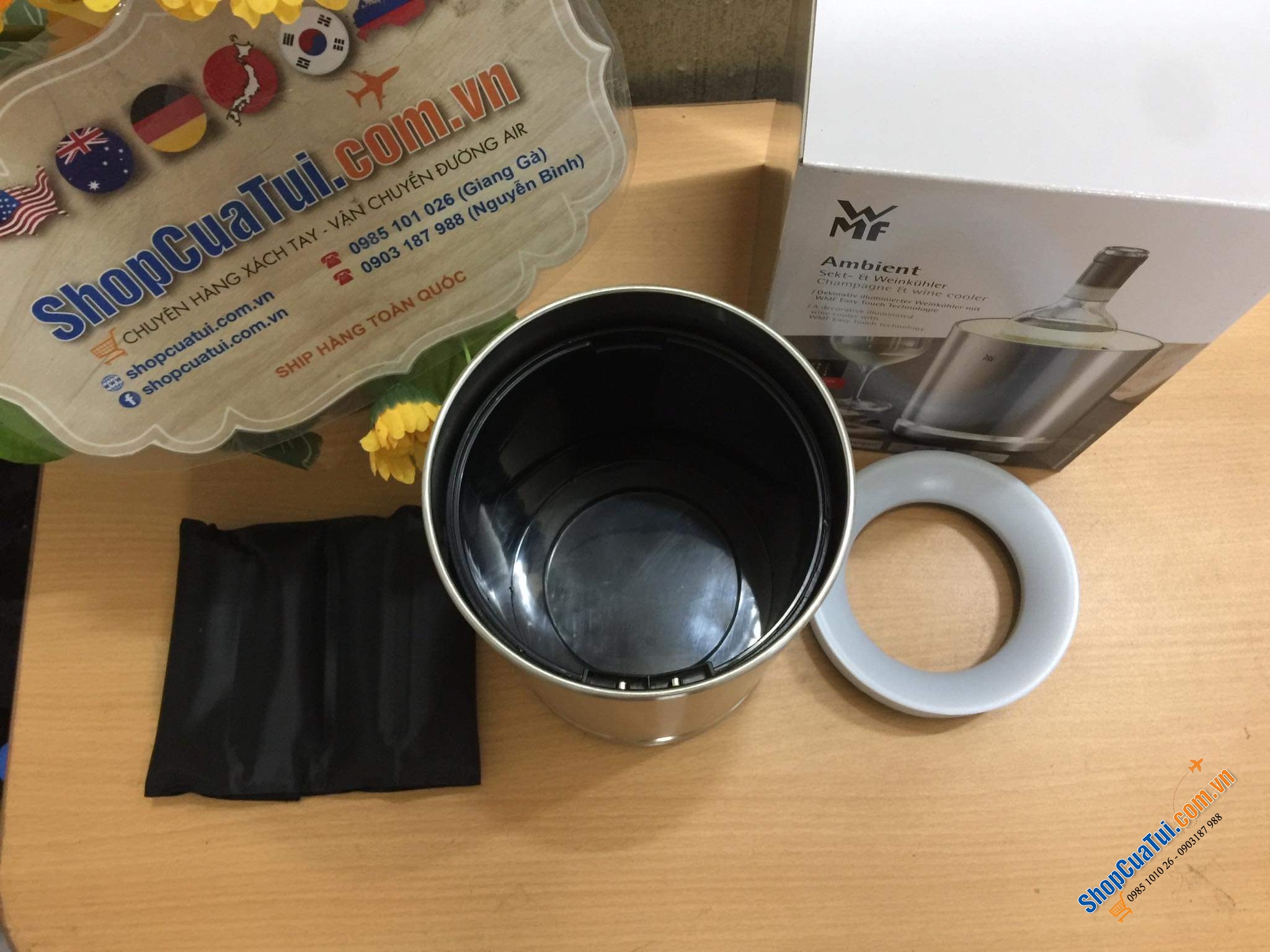 Bình làm lạnh rượu Ambient WMF - Là điểm nhấn trong bữa tiệc của bạn