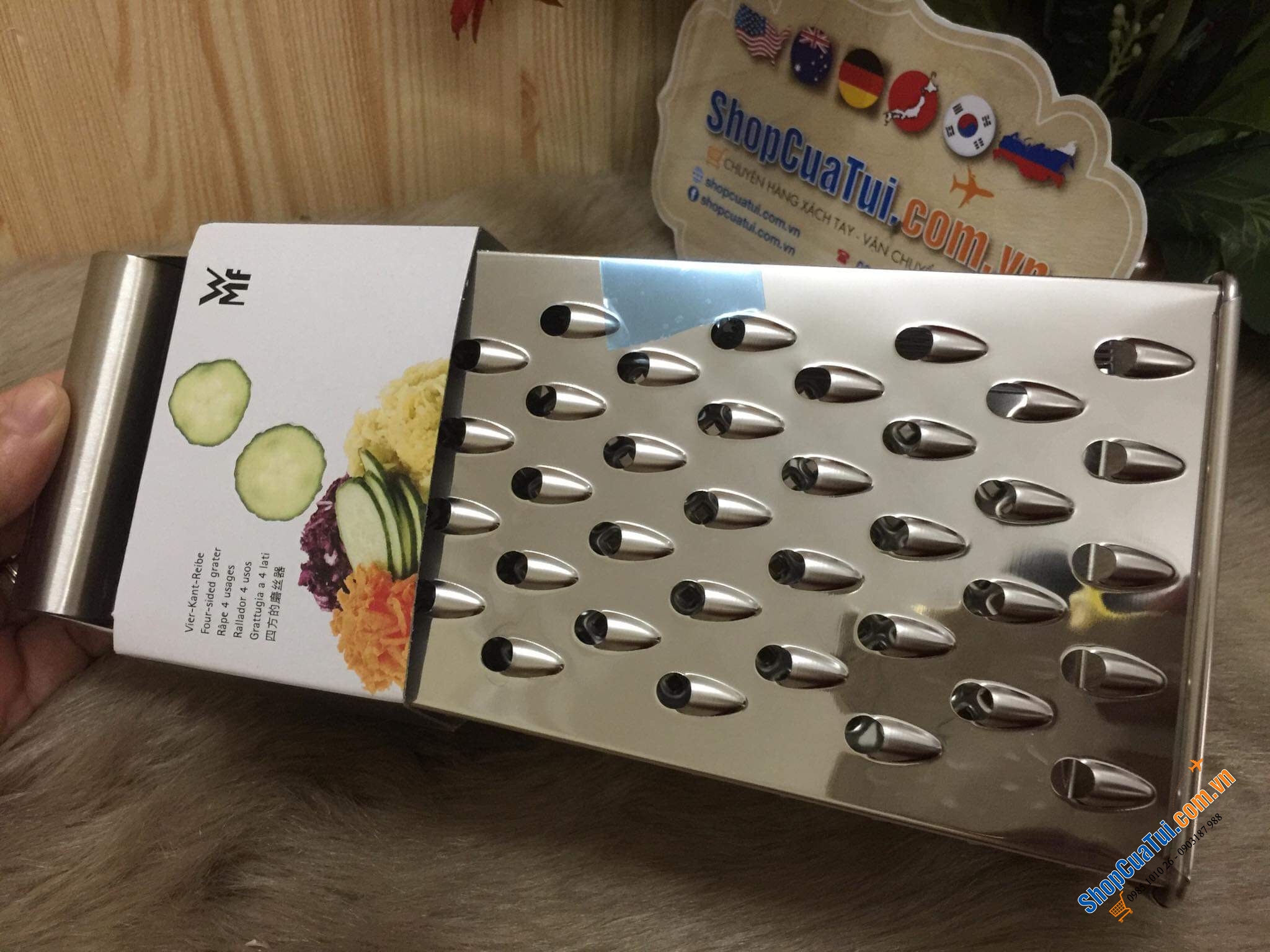 NẠO RAU CỦ WMF 4 mặt SIÊU ĐẸP