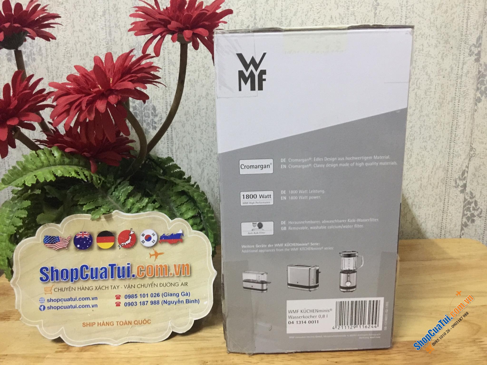 ẤM SIÊU TỐC WMF MINIS 0,8L