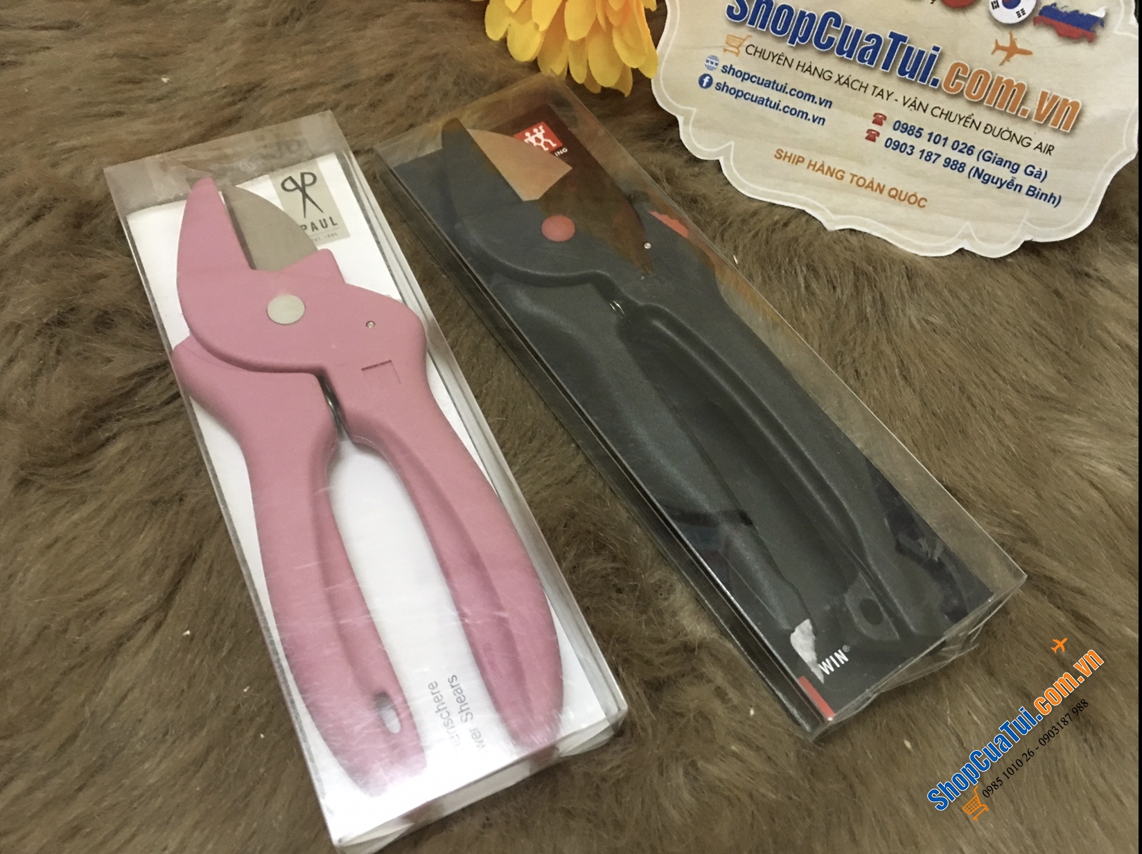 KÉO CẮT HOA - TỈA CÀNH HOA CHUYÊN NGHIỆP PAUL 1886 - MADE IN GERMANY