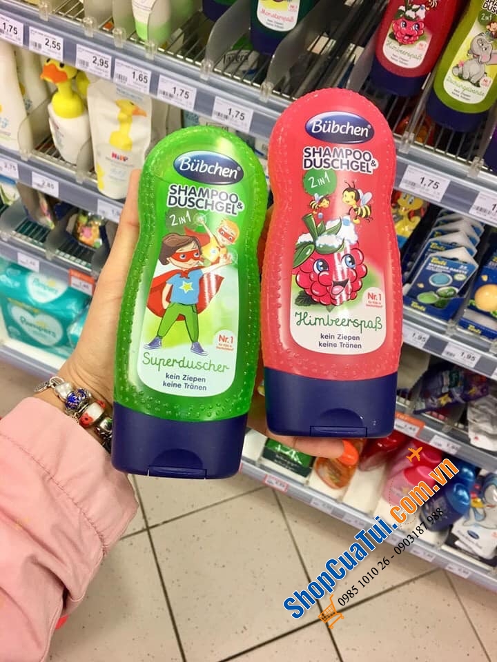 SỮA TẮM GỘI BÜBCHEN CHO BÉ YÊU - MADE IN GERMANY