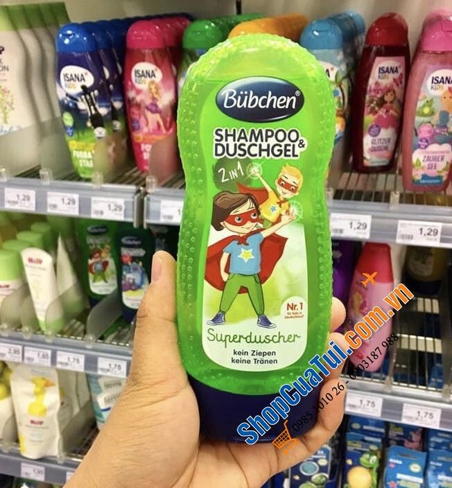 SỮA TẮM GỘI BÜBCHEN CHO BÉ YÊU - MADE IN GERMANY