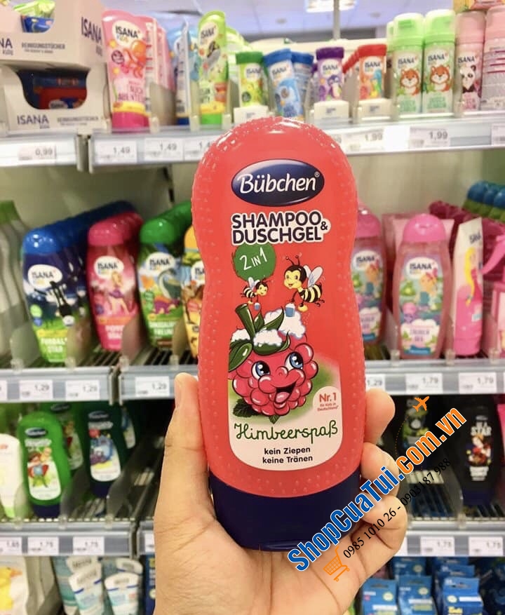 SỮA TẮM GỘI BÜBCHEN CHO BÉ YÊU - MADE IN GERMANY