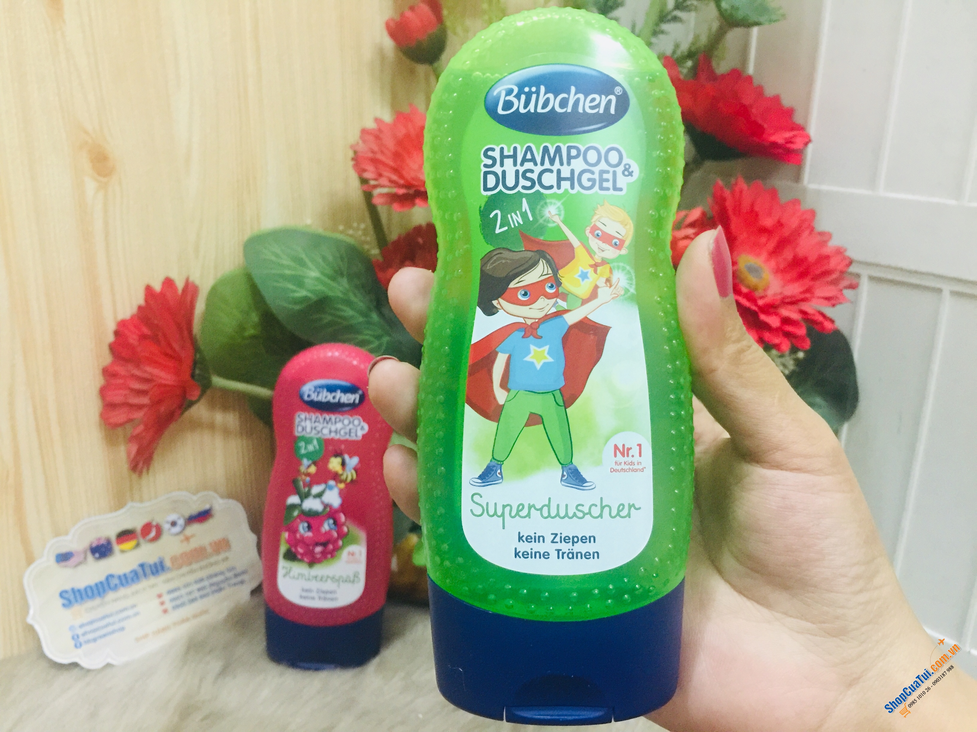 SỮA TẮM GỘI BÜBCHEN CHO BÉ YÊU - MADE IN GERMANY