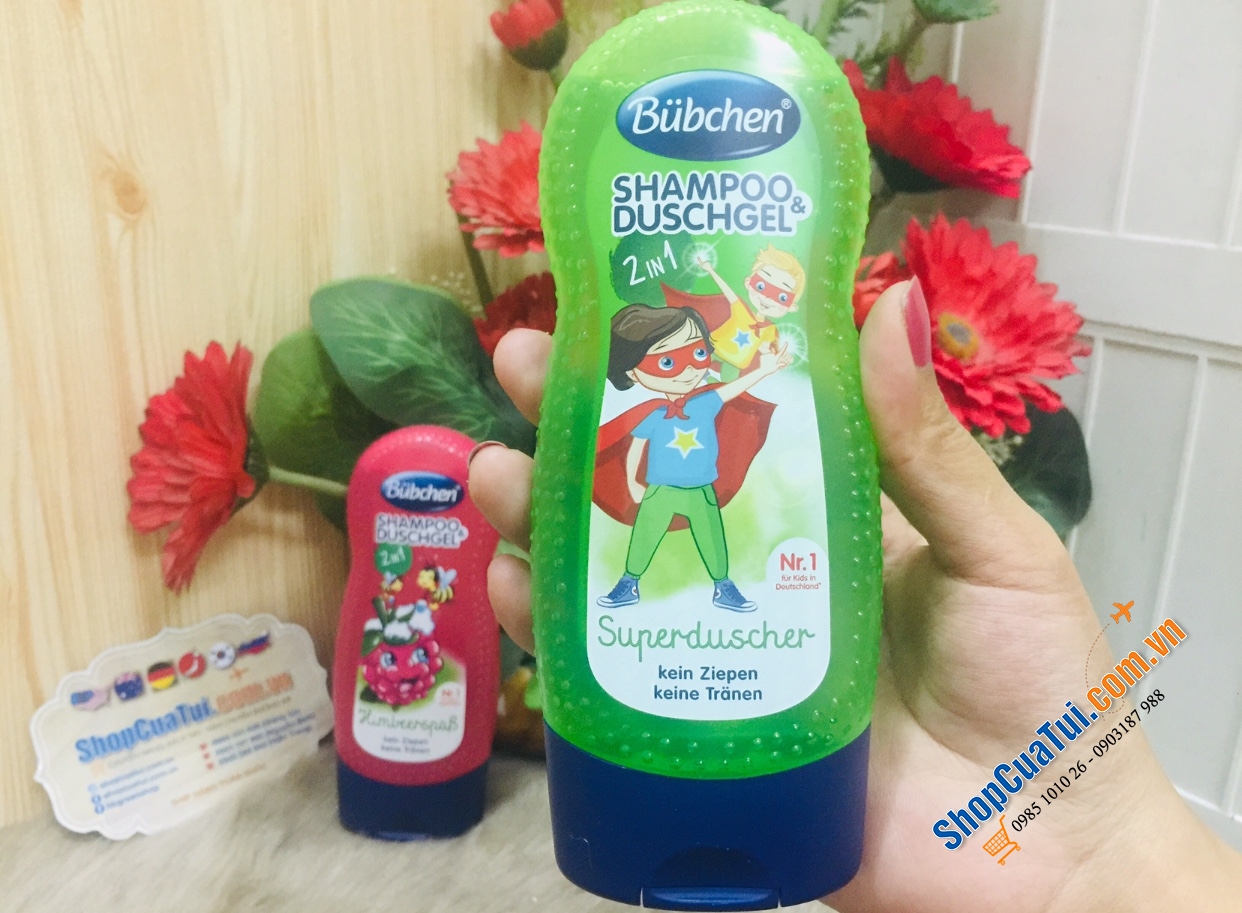 SỮA TẮM GỘI BÜBCHEN CHO BÉ YÊU - MADE IN GERMANY