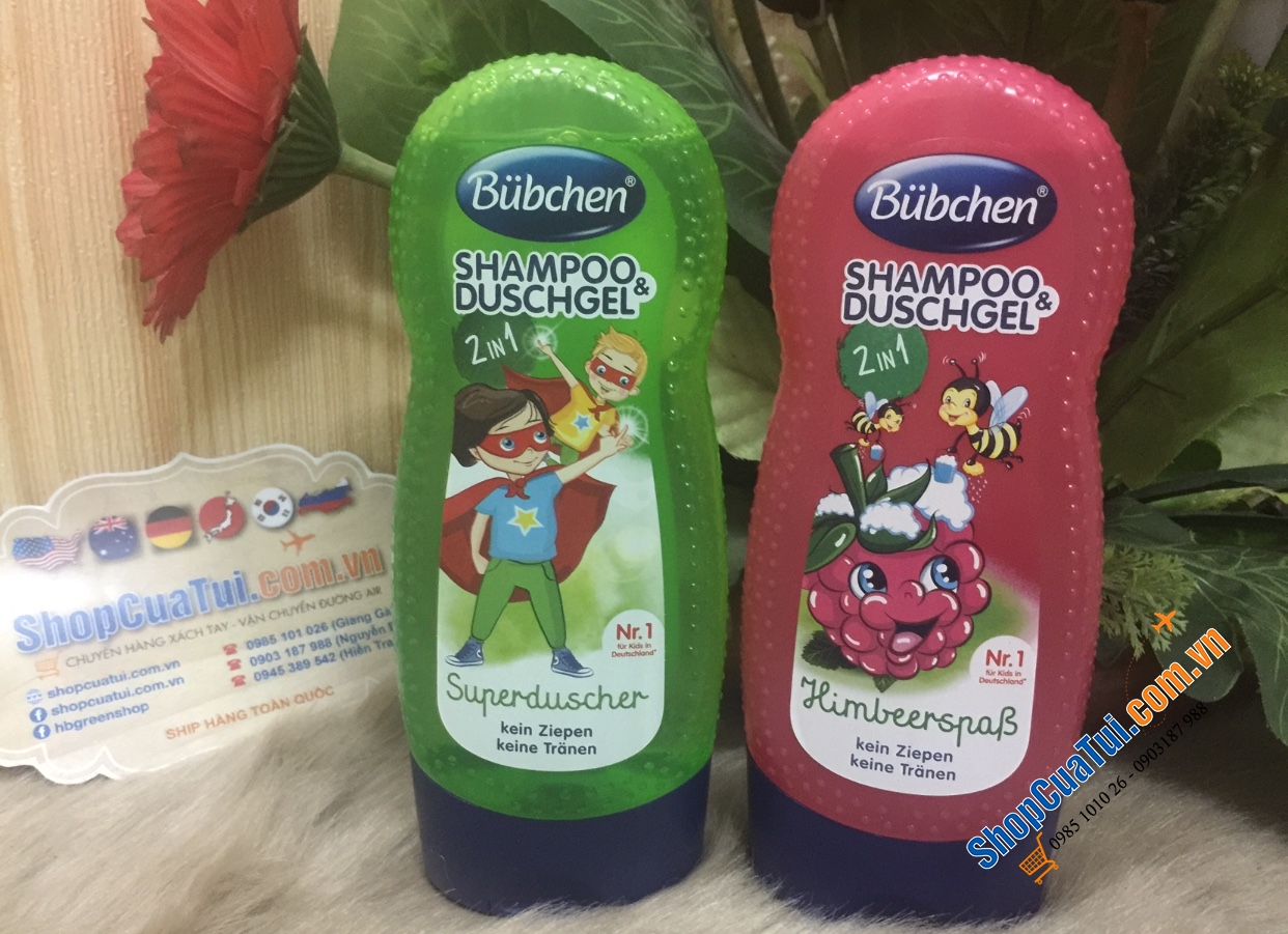 SỮA TẮM GỘI BÜBCHEN CHO BÉ YÊU - MADE IN GERMANY