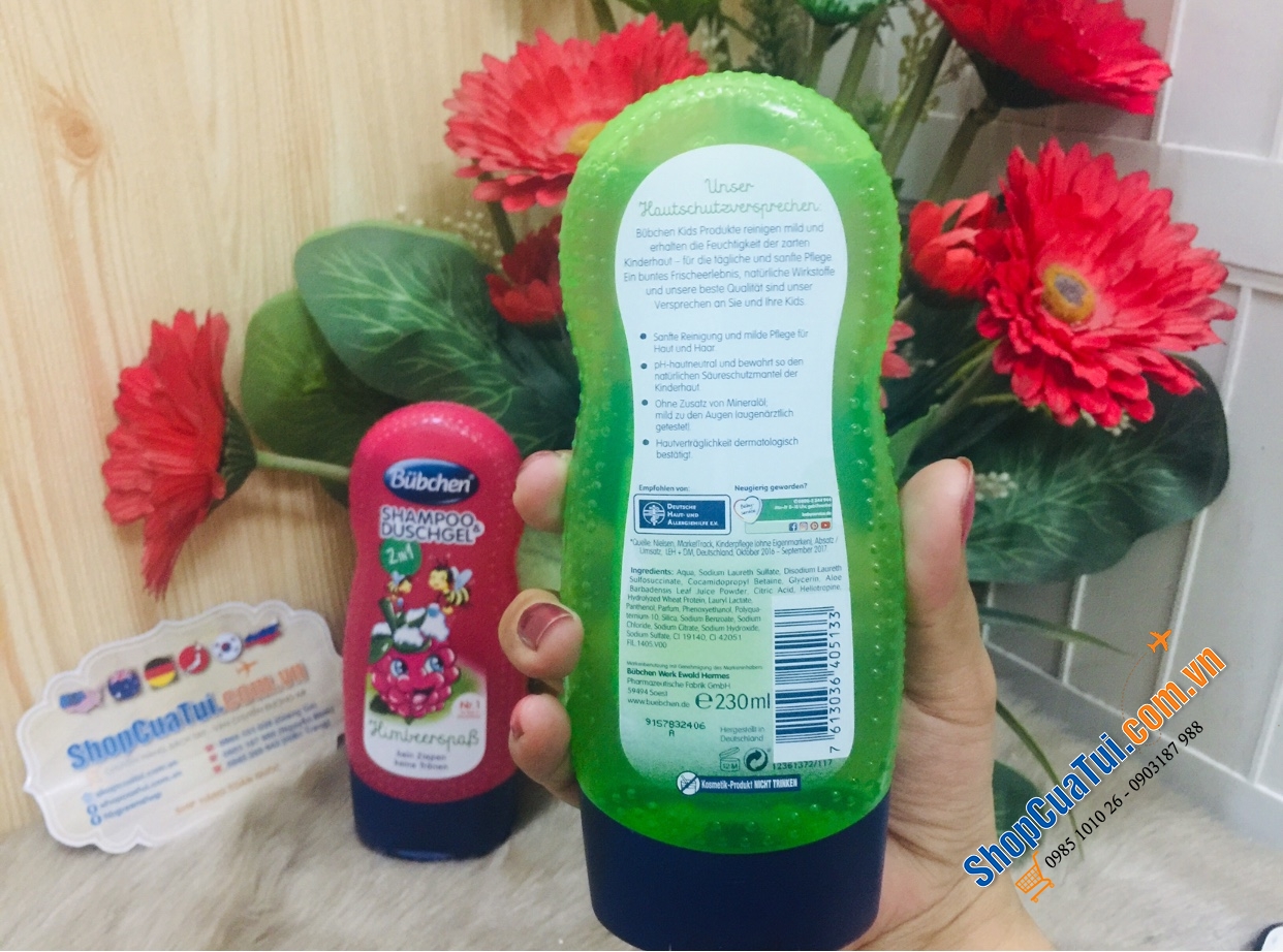 SỮA TẮM GỘI BÜBCHEN CHO BÉ YÊU - MADE IN GERMANY