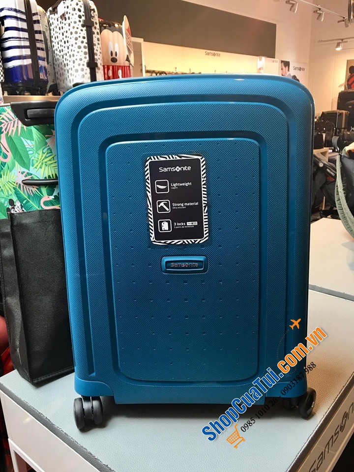 Vali Samsonite S Cure size đại 28 inch - Made in EU xịn xò, valy màu nào cũng đẹp