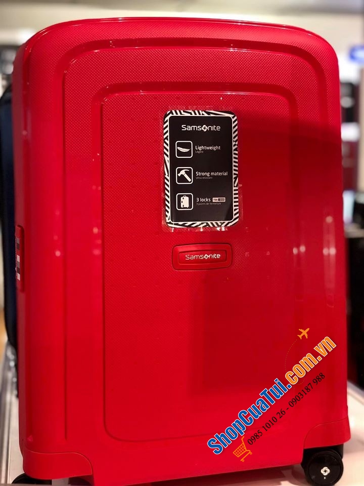 Vali Samsonite S Cure size đại 28 inch - Made in EU xịn xò, valy màu nào cũng đẹp