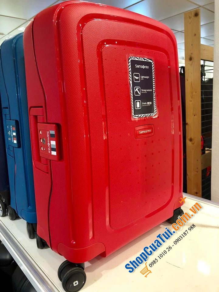 Vali Samsonite S Cure size đại 28 inch - Made in EU xịn xò, valy màu nào cũng đẹp